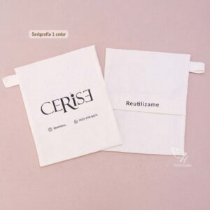 bolsas de algodón-sobre